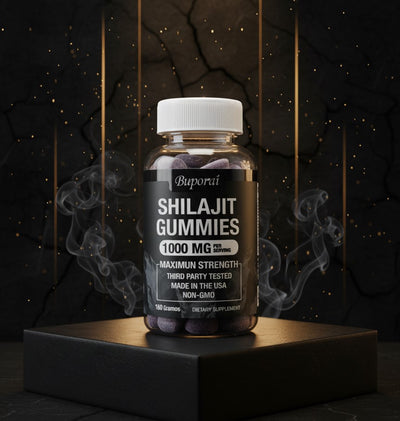 SHILAJIT Energía y Vitalidad (60 Gomitas)