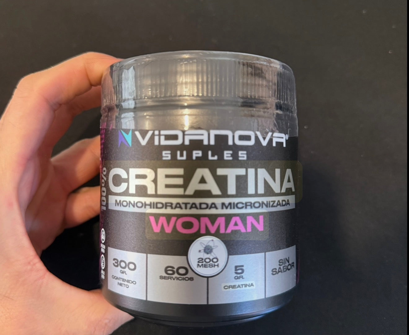 CREATINA WOMAN Fuerza y Rendimiento (300 g)