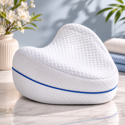SLEEPMEMORY Cojín Ortopédico para Piernas y Descanso