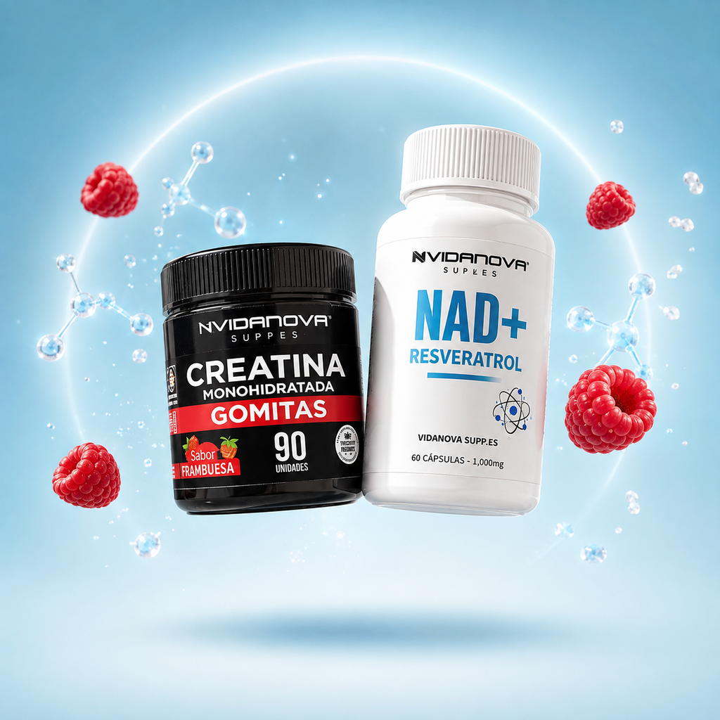 PACK Fuerza y Energía (Creatina Gomitas + NAD+)