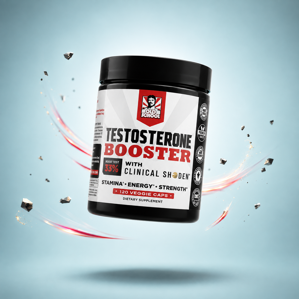 TESTOSTERONE BOOSTER Vitalidad Masculina (120 Cápsulas)