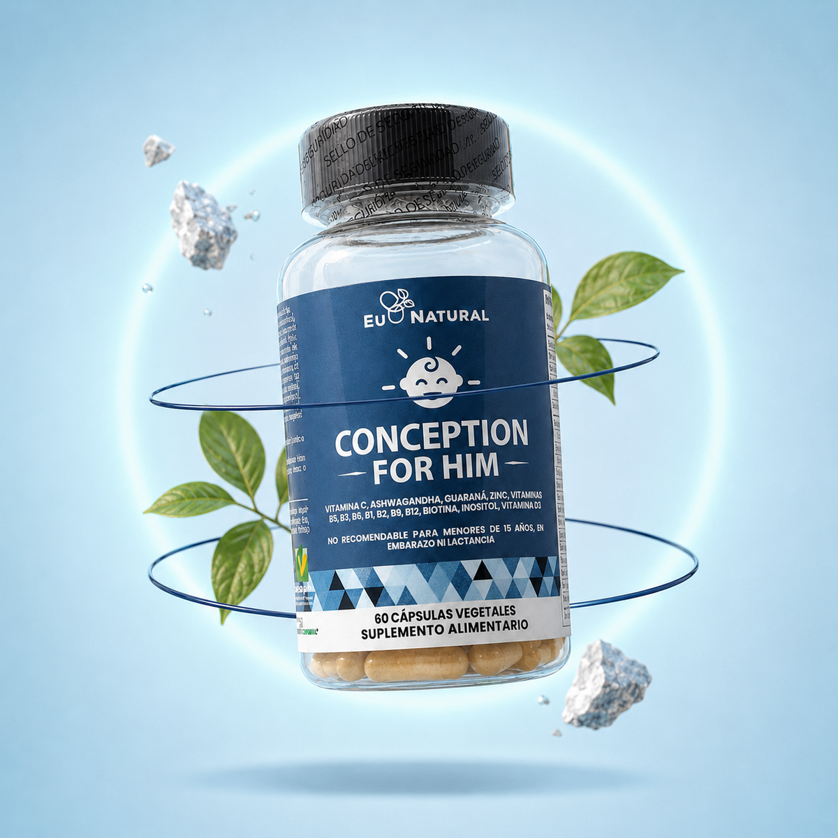 CONCEPTION FOR HIM Vitalidad Masculina (60 Cápsulas)