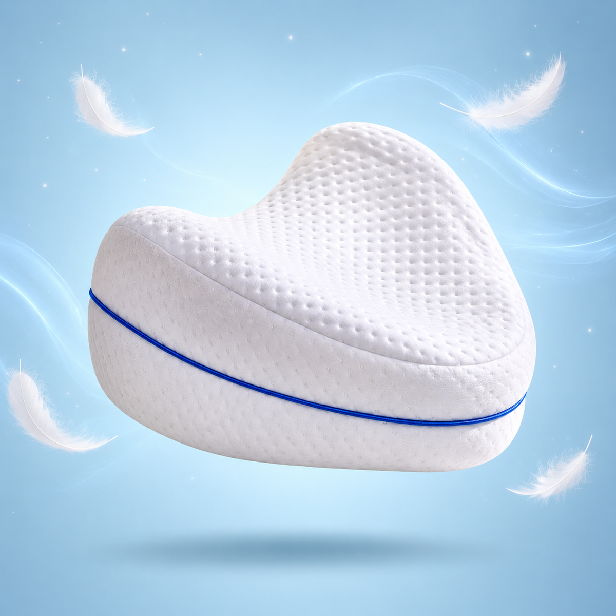 SLEEPMEMORY Cojín Ortopédico para Piernas y Descanso