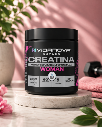 CREATINA WOMAN Fuerza y Rendimiento (300 g)