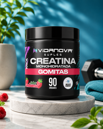 CREATINA Fuerza y Rendimiento (90 Gomitas)