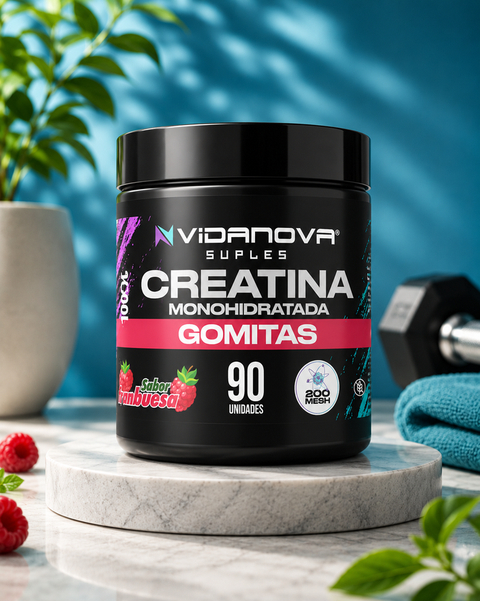 CREATINA Fuerza y Rendimiento (90 Gomitas)