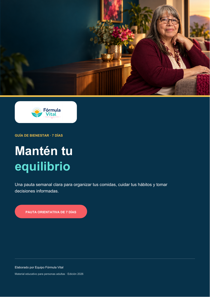 Pauta Vital: Mantén tu equilibrio